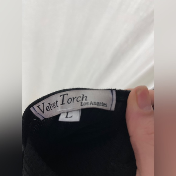 VELVET TORCH Black Racerback Bodycon Midi Dress Size Large (12-14) NWT - Picture 3 of 10